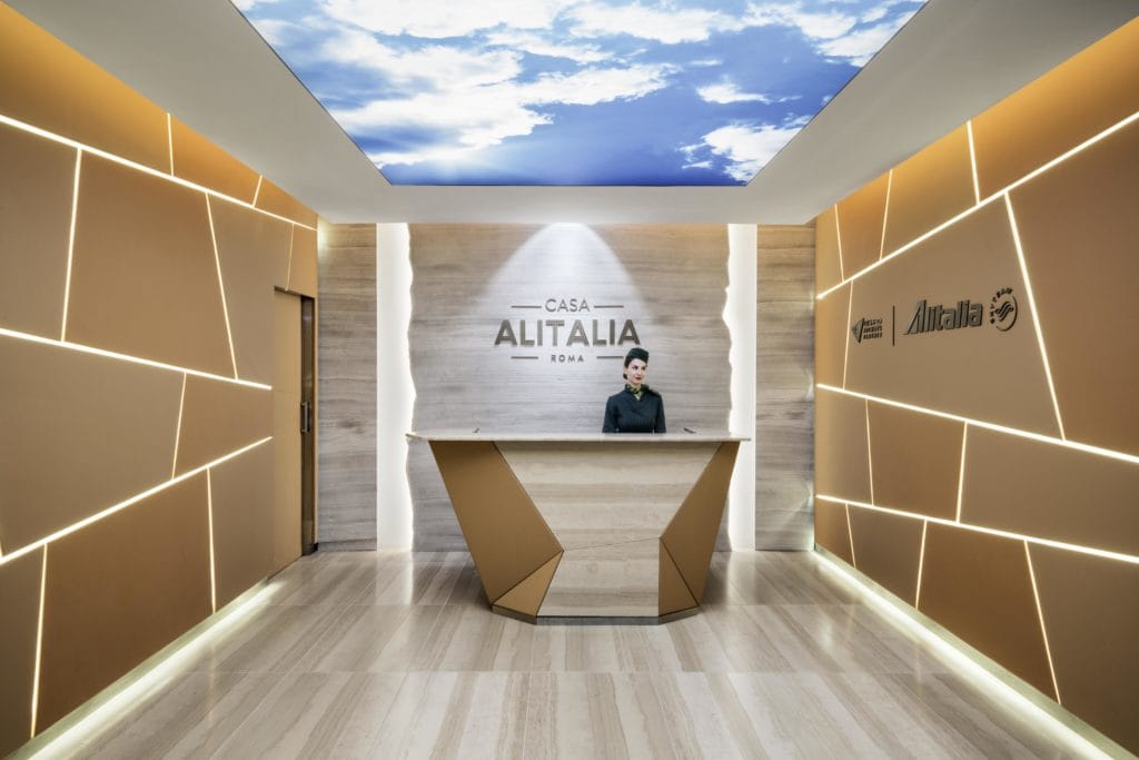 Alitalia lounge