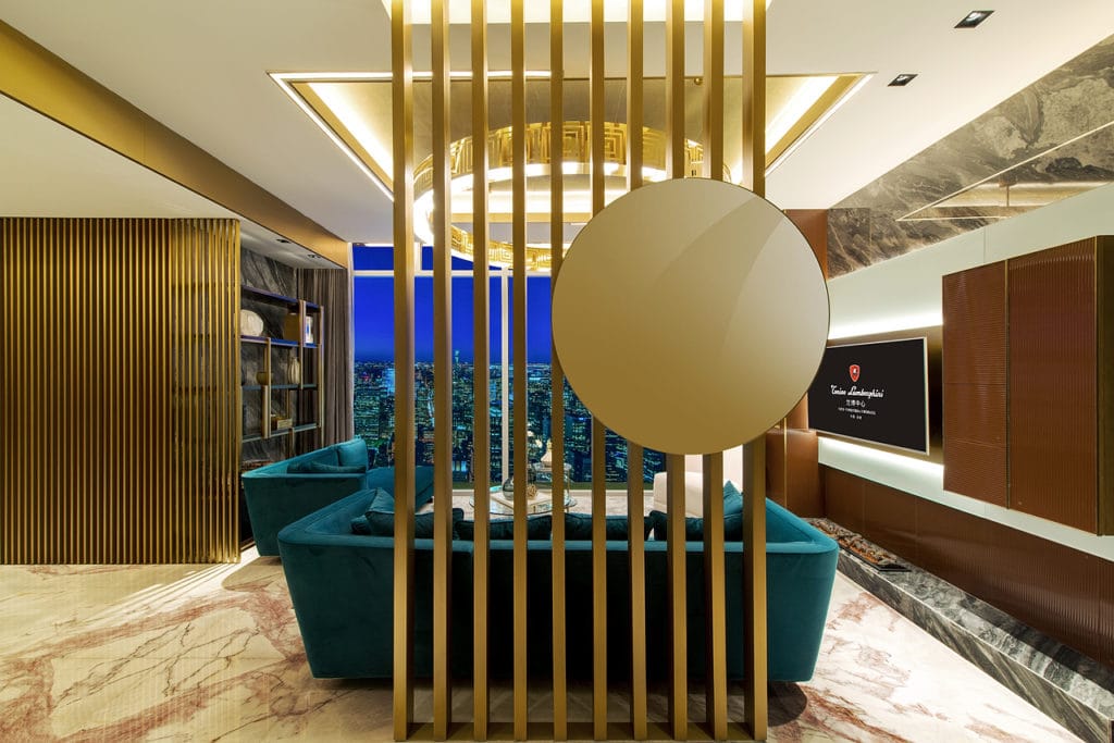 Tonino Lamborghini serviced apartments in Chengdu, China