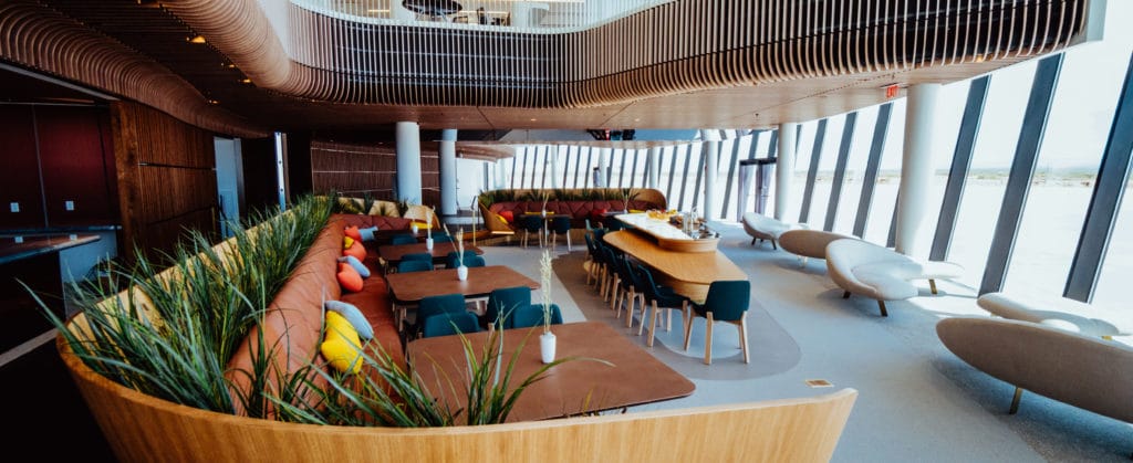 Gaia Lounge Dining Area